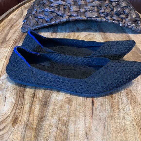 Rothy’s honeycomb pointed toe slip ons ( Retired) - Picture 4 of 13